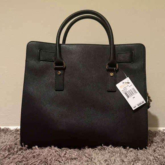 NWT | Michael Kors | Black | Hamilton | Tote Bag - Picture 4 of 6